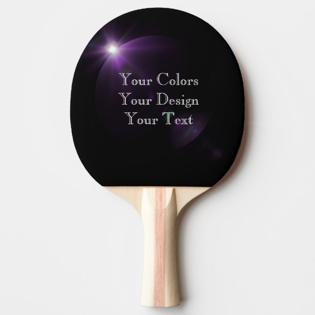 Add Your Art - Create Your Own Ping Pong Paddle (Front)