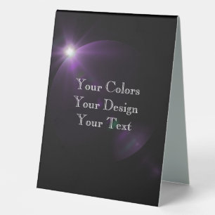 Add Your Art - Create Your Own Table Tent