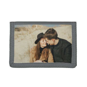 Add Your Awesome Photo Trendy Tri-fold Wallet