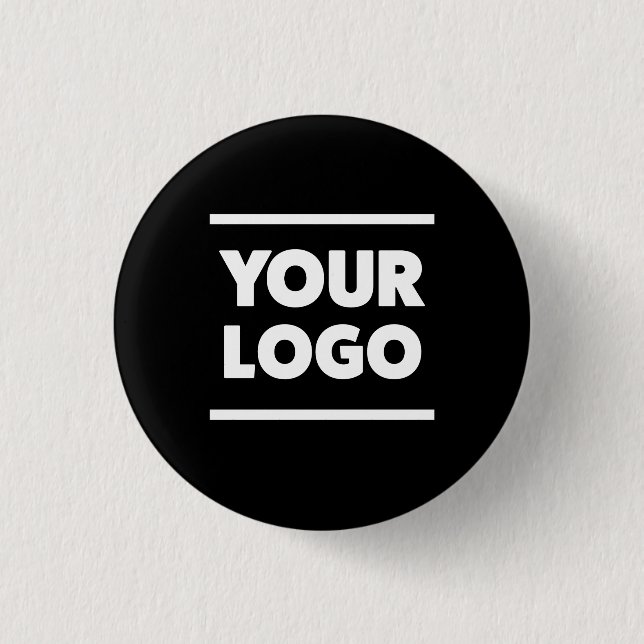 Add Your (Black & White) Logo Button (Front)