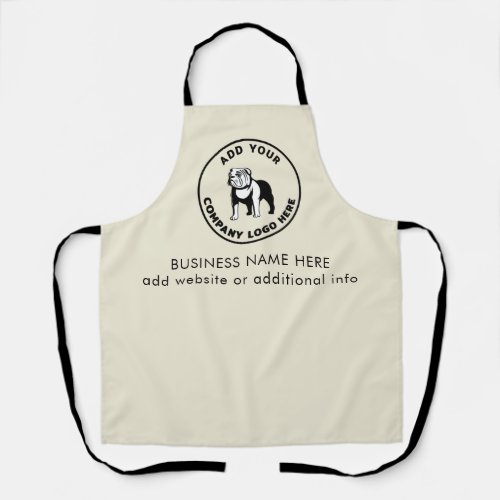 Add Your Brand Logo Company Reopening Apron