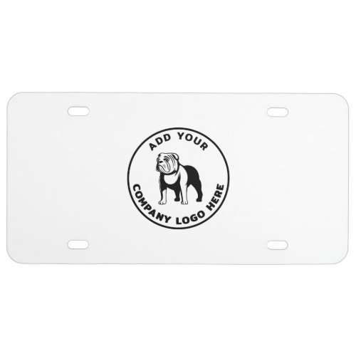 Add Your Brand Logo Company Reopening License Plate