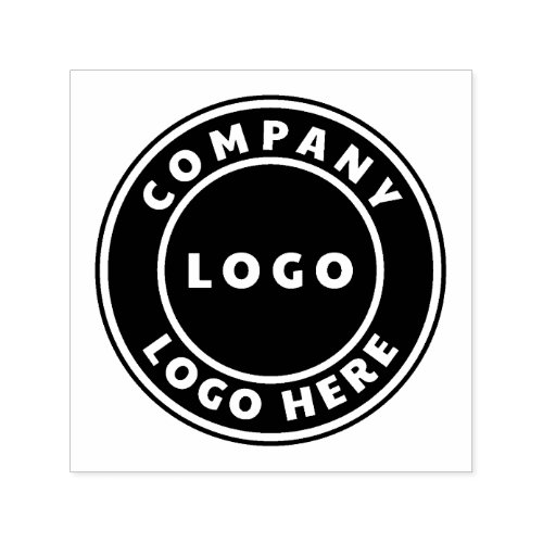 Add Your Brand Logo DIY Office Employees Self_inking Stamp