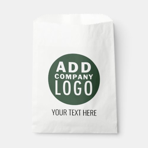 Add Your Branded Corporate Business Logo Favor Bag