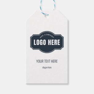 Add Your Branded Corporate Business Logo Gift Tags