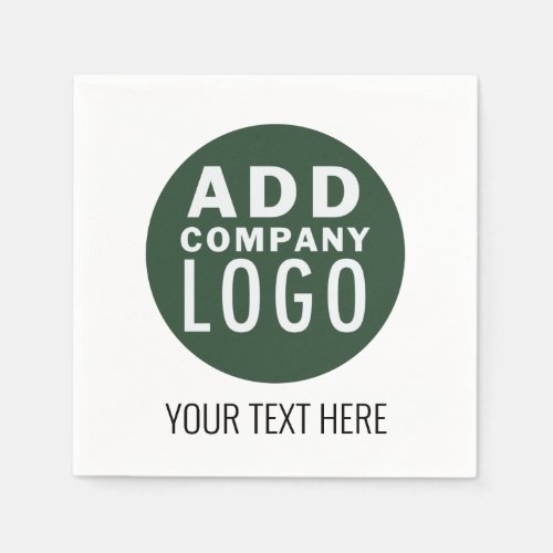 Add Your Branded Corporate Business Logo Napkins