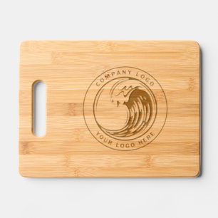 Add Your Business and Brand Logo Custom Engraved Cutting Board