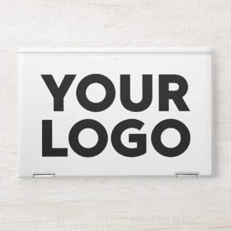 Add Your Business Company Logo HP Laptop Skin
