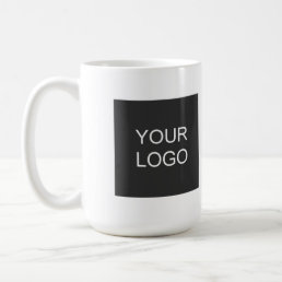 Add Your Business Company Logo Simple Design Coffee Mug