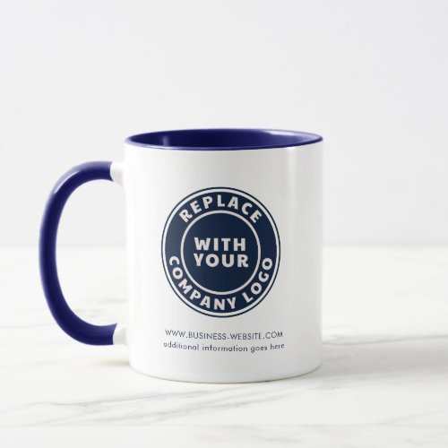 Add Your Business Logo and Brand Website Custom Mug