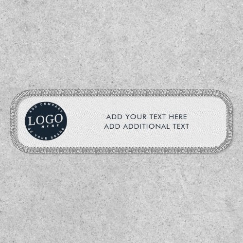 Add Your Business Logo and Company Employee Custom Patch