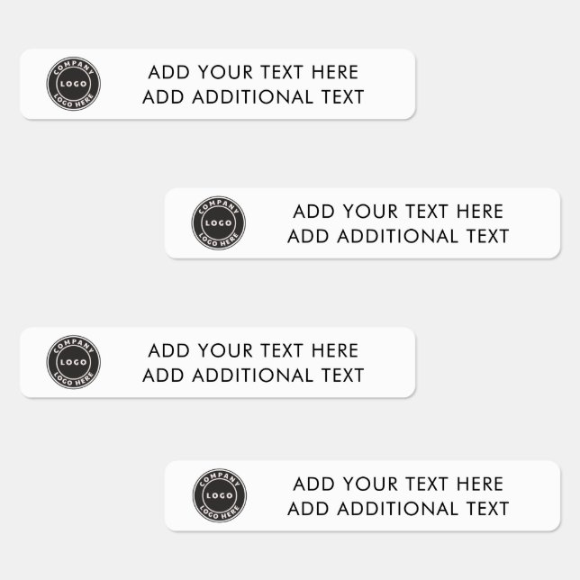 Add Your Business Logo and Custom Text Labels (Group)
