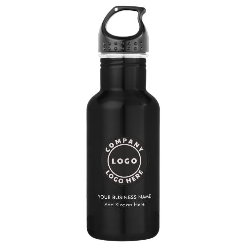 Add Your Business Logo and Name Company Custom Stainless Steel Water Bottle