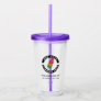 Add Your Business Logo and Website Address Acrylic Tumbler