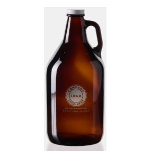 Add Your Business Logo and Website Slogan Custom Growler
