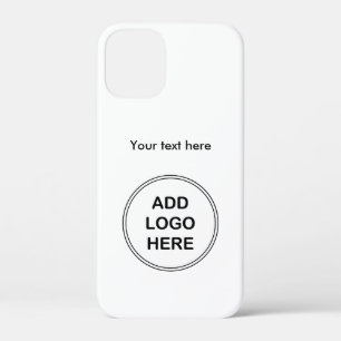 Add Your Business Logo Branding iPhone 12 Mini Case