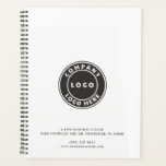 Add Your Business Logo Company Details Planner<br><div class="desc">Add your company logo,  address,  website url or slogan,  and phone number by clicking the "Personalize" button. You can also change the background color to match your brand's color scheme.</div>
