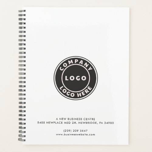 Add Your Business Logo Company Details Planner