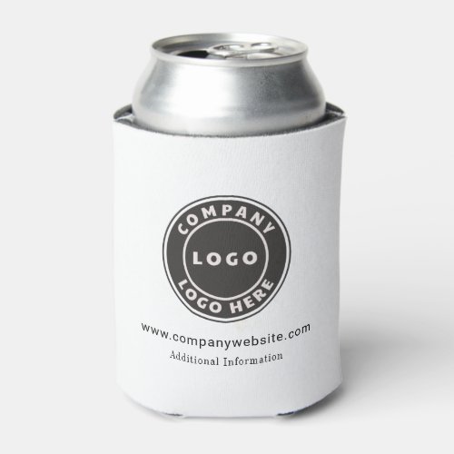 Add Your Business Logo Company Employees  Can Cooler
