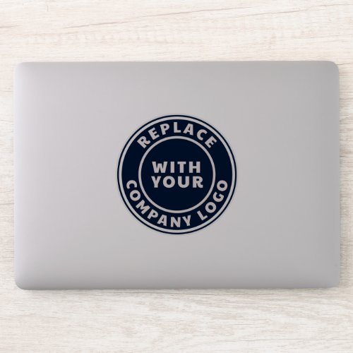 Add Your Business Logo Corporate Employees Laptop Sticker