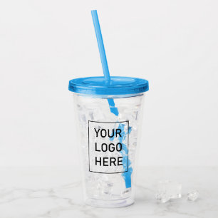 Add Your Business Logo Custom Acrylic Tumbler