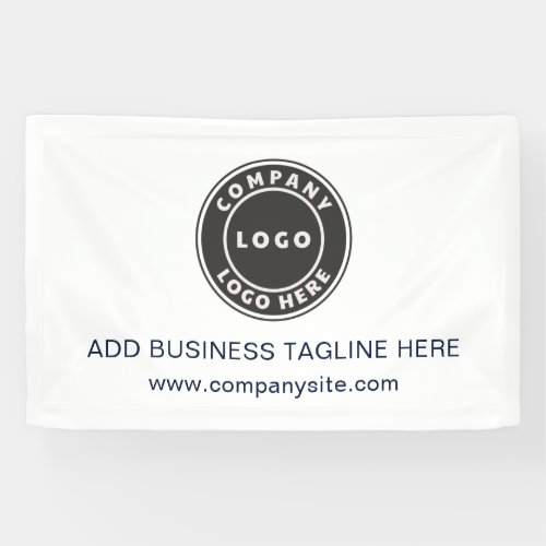Add Your Business Logo DIY Corporate Website Banner