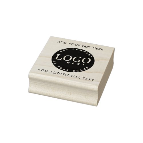 Add Your Business Logo DIY Office Managers Rubber Stamp