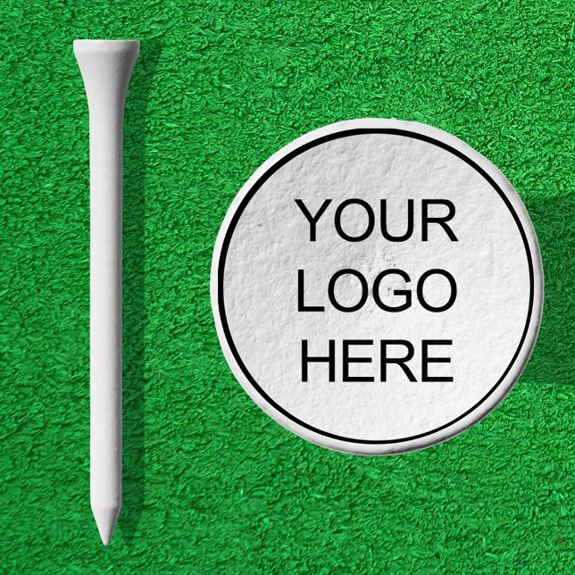 Add Your Business Logo Golf Tees (Creator Uploaded)
