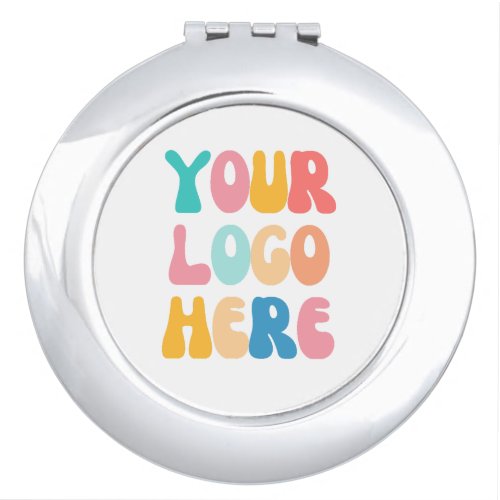 Add your business Logo Modern Minimal Simple Compact Mirror