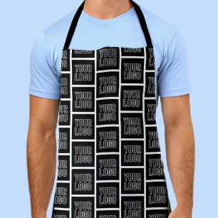 Add Your Business Logo, Photo or Uploaded Design Apron