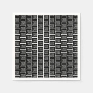 Add Your Business Logo, Photo or Uploaded Design Napkins