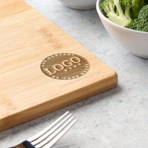 Add Your Business Logo Restaurant Chef Custom Engraved Cutting Board