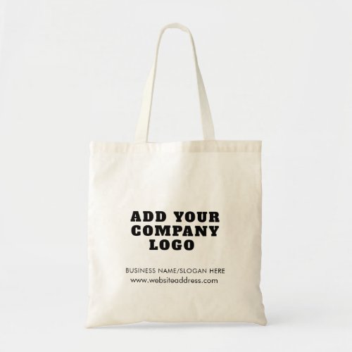 Add Your Business Logo Showroom Stuff Employee Tote Bag