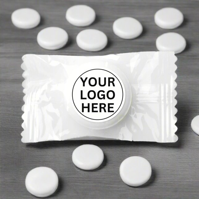 Add Your Business Logo & Text Branded Event White Life Saver® Mints (Creator Uploaded)