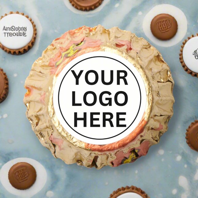 Add Your Business Logo & Text Branded Event White Reese's Peanut Butter Cups (Creator Uploaded)