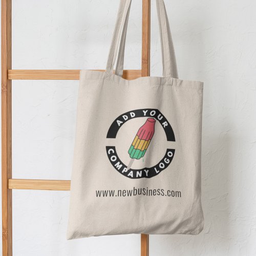 Add Your Business Logo Website Address Employee Tote Bag