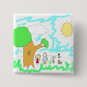 Add your Children's Artwork to this Button