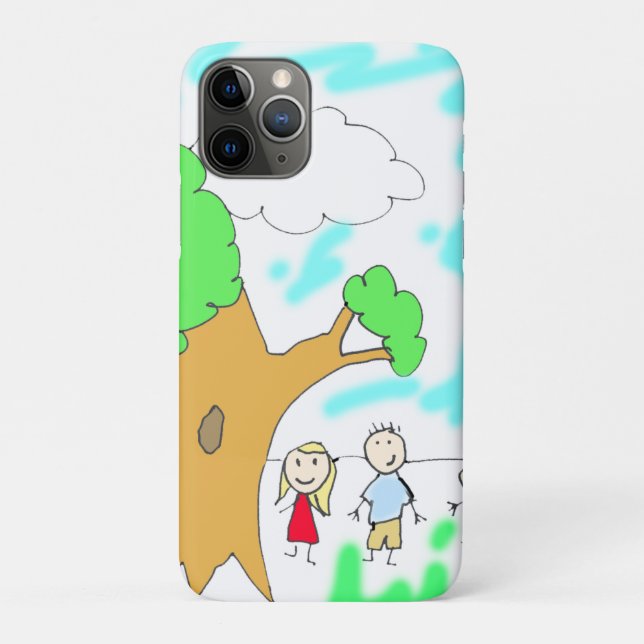 Add your Children's Artwork to this  Case-Mate iPhone Case (Back)