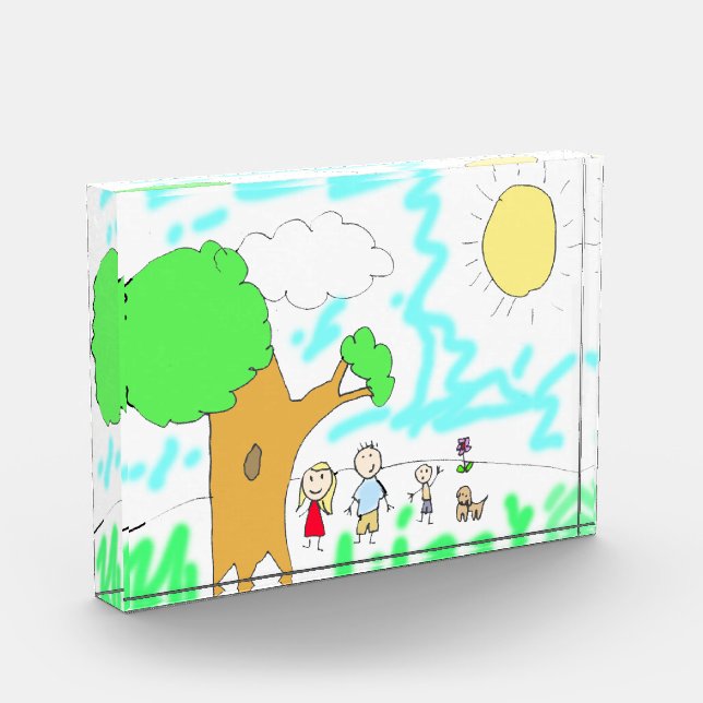 Add your Children's Artwork to this Photo Block (Left)