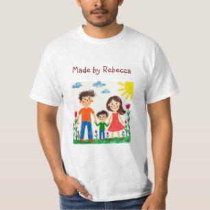 Add your Child's Artwork to this Coffee Mug T-Shirt