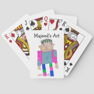 Add your Child's Artwork to this Poker Cards