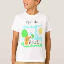 Add your Child's Artwork to this Shirt