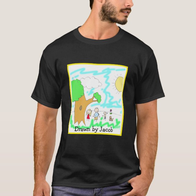 Add your Child's Artwork to this   T-Shirt (Front)