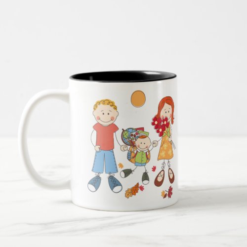 Add your Childs Artwork to this Two_Tone Coffee Mug