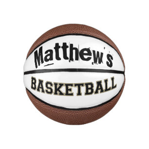 Add Your Childs Name - Custom Mini Basketball