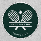 Add Your Club Name Tennis Icons Green Any Color