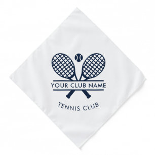 Add Your Club Name Tennis Icons Tournament Swag Bandana