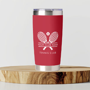 Add Your Club Name Tennis Sports Any Color Insulated Tumbler