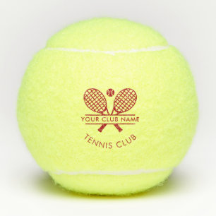 Add Your Club Name Tennis Sports Team Any Color Balls