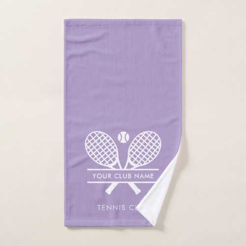 Add Your Club Name Tennis Team Any Color Hand Towel